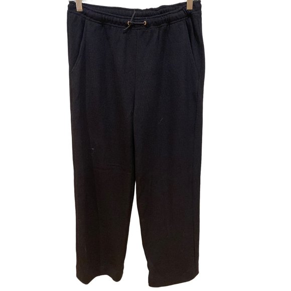 St. John Pants - St. John Sport Santana Knit Pants Small Pull On Drawstring Pockets USA Vintage